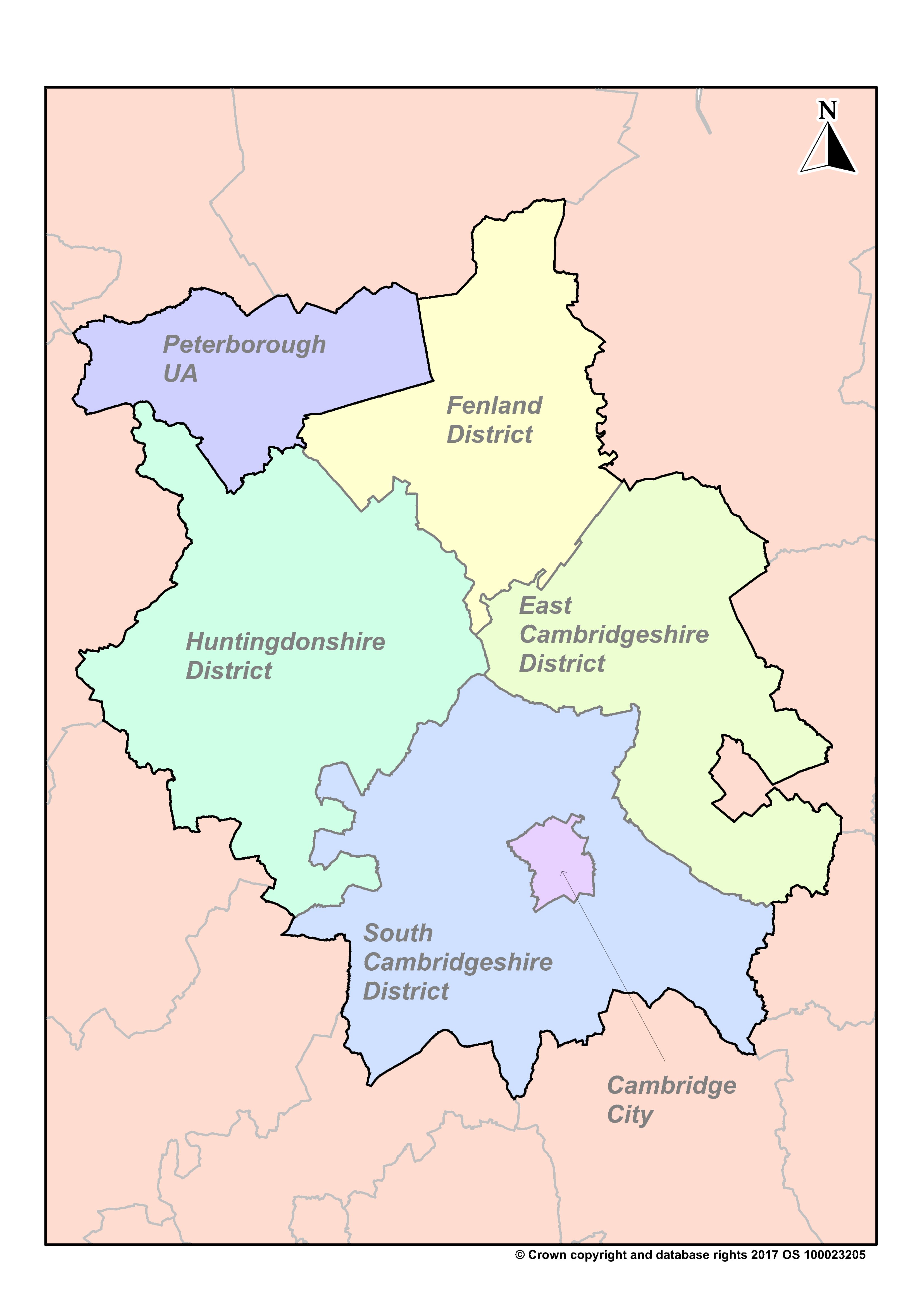 Image of CPCA geographical area
